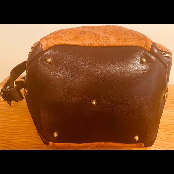 NWT Marino Orlando Leather Handbag - Picture 5 of 8